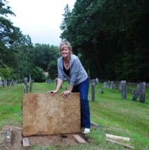 Will & I Working on a Stone is Ashford CT